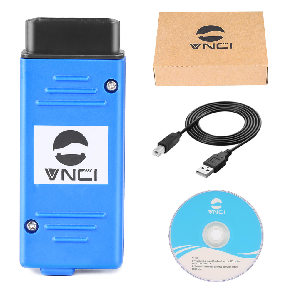 VNCI MF J2534 Diagnostic Tool With Ford/ Mazda IDS V130 Car Scanner Compatible With J2534 PassThru And ELM327 Protocol Free Update