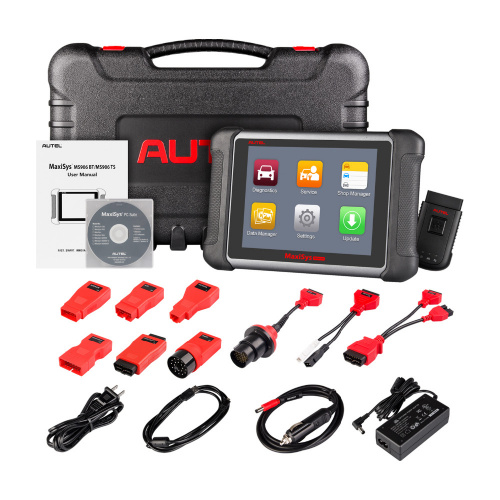 Autel MaxiSys MS906BT Automotive Scan Tool Diagnostic Scanner Advanced ECU Coding Full Bi-Directional Control All Systems Diagnosis