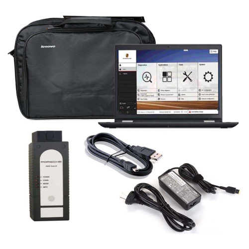 Porsche Piwis 3 Diagnostic Tool V43.300.22 +V38.250 Software Piwis III with Lenovo Yoga12 I5 5300U Laptop