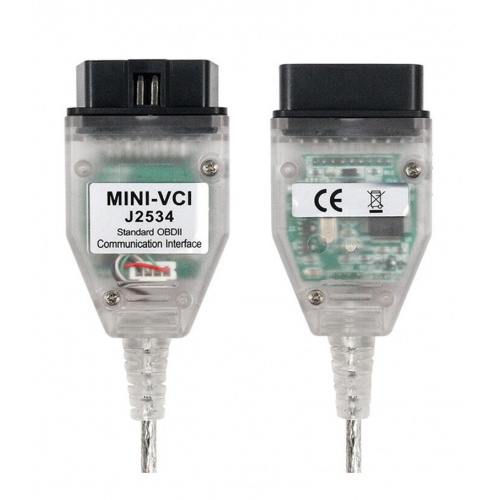 MINI VCI V18.00.008 Latest Version FTDI FT232RL Chip High Performance OBD SAEJ2534 For Toyota/Lexus MINI-VCI TIS