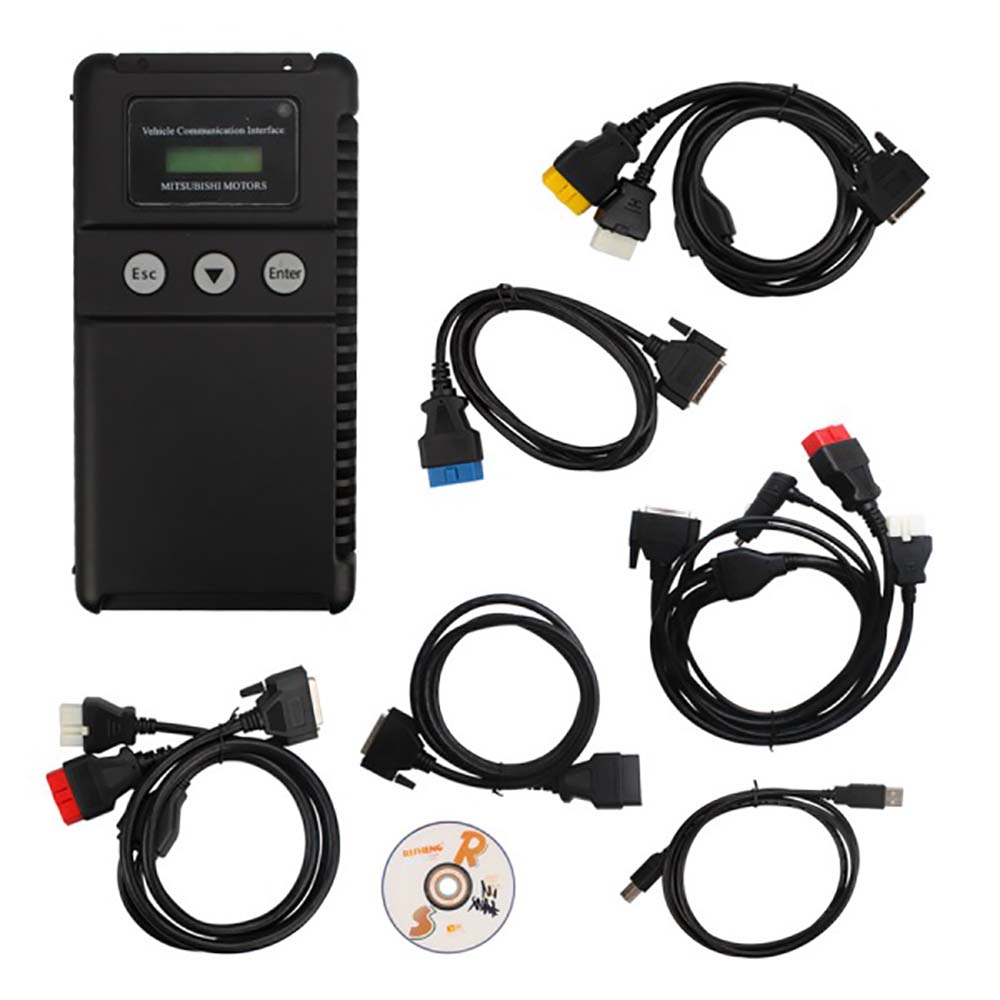 Mut III Scanner Mitsubishi MUT-3 Mut 3 for Cars And Trucks With CF Card And Coding Function