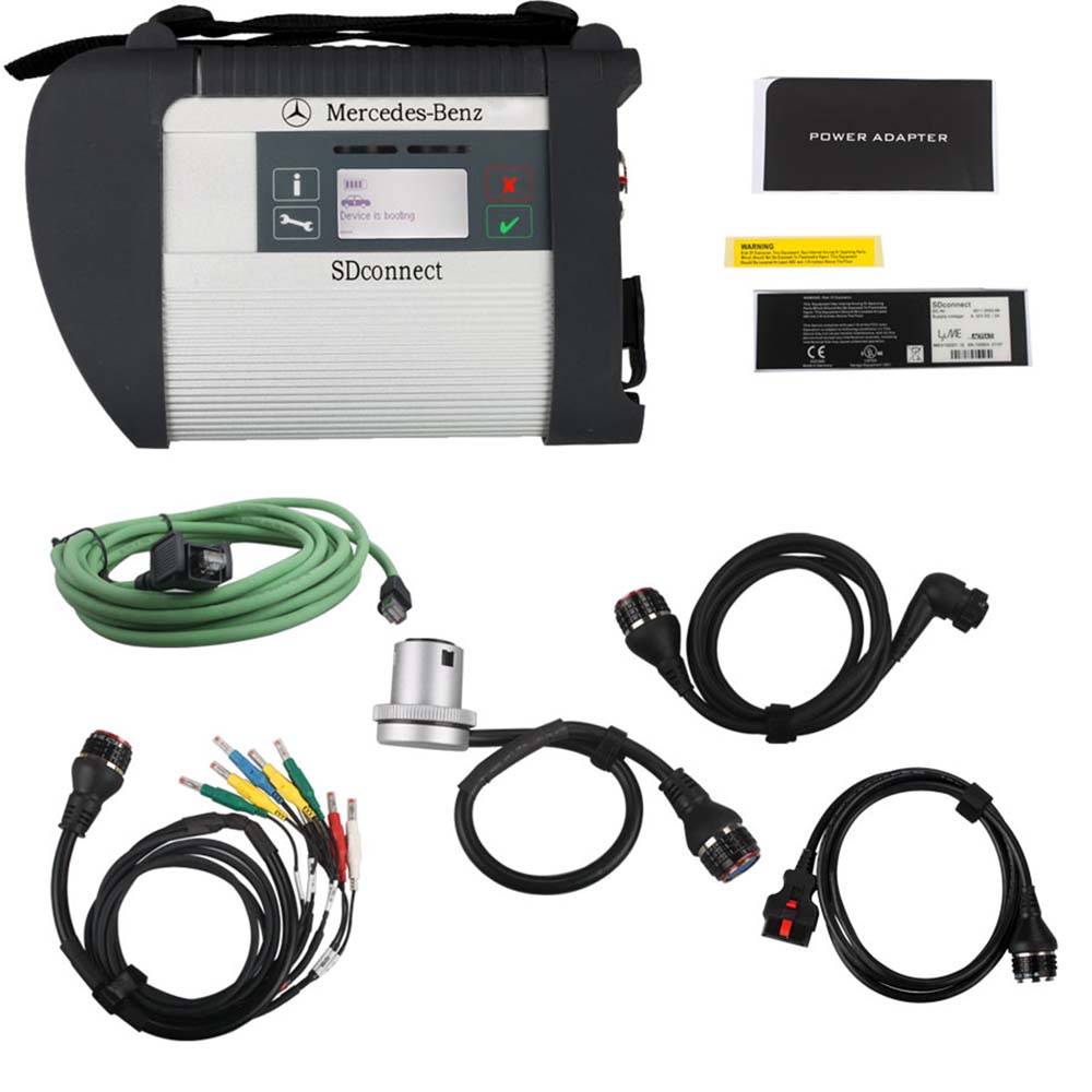 MB SD Connect C4 DOIP Star Diagnosis Tool Plus Panasonic CF19 I5 4GB Laptop With Vediamo And DTS Engineering Software V2023.09