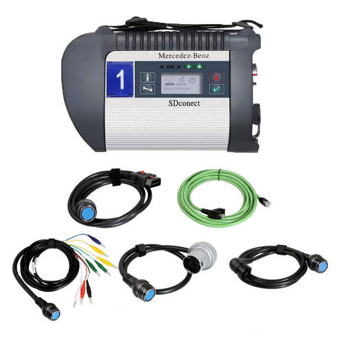 V2025.03 ​MB SD Connect C4 PLUS Star Diagnosis Scan Tool support DOIP With Vediamo And DTS Engineering Software For Cars And Truck