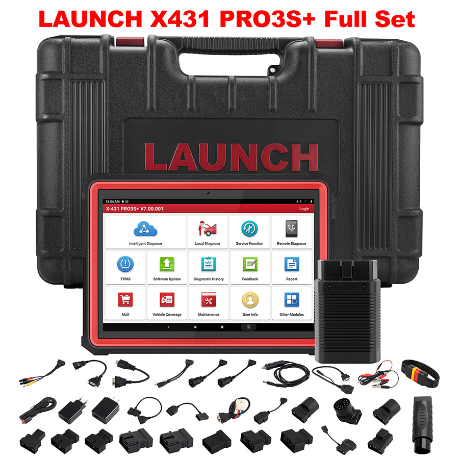 Launch X431 PRO3S+ Full System Diagnosis Scan Tool Automotive Diagnostic Tools