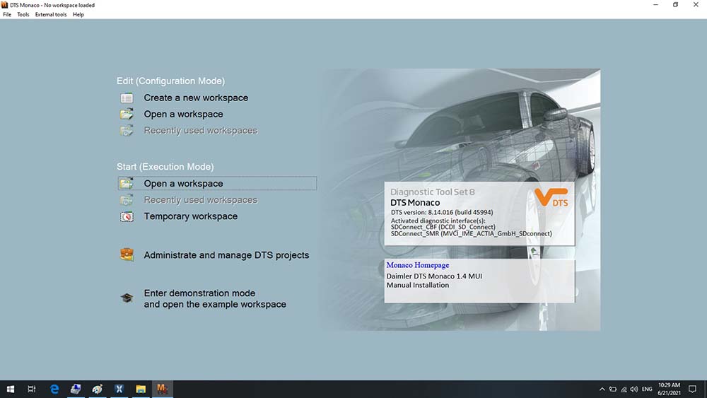 2022.06 MB SD Connect C4/C5 Engineering Software with DTS and Vediamo fit All Brand Laptop