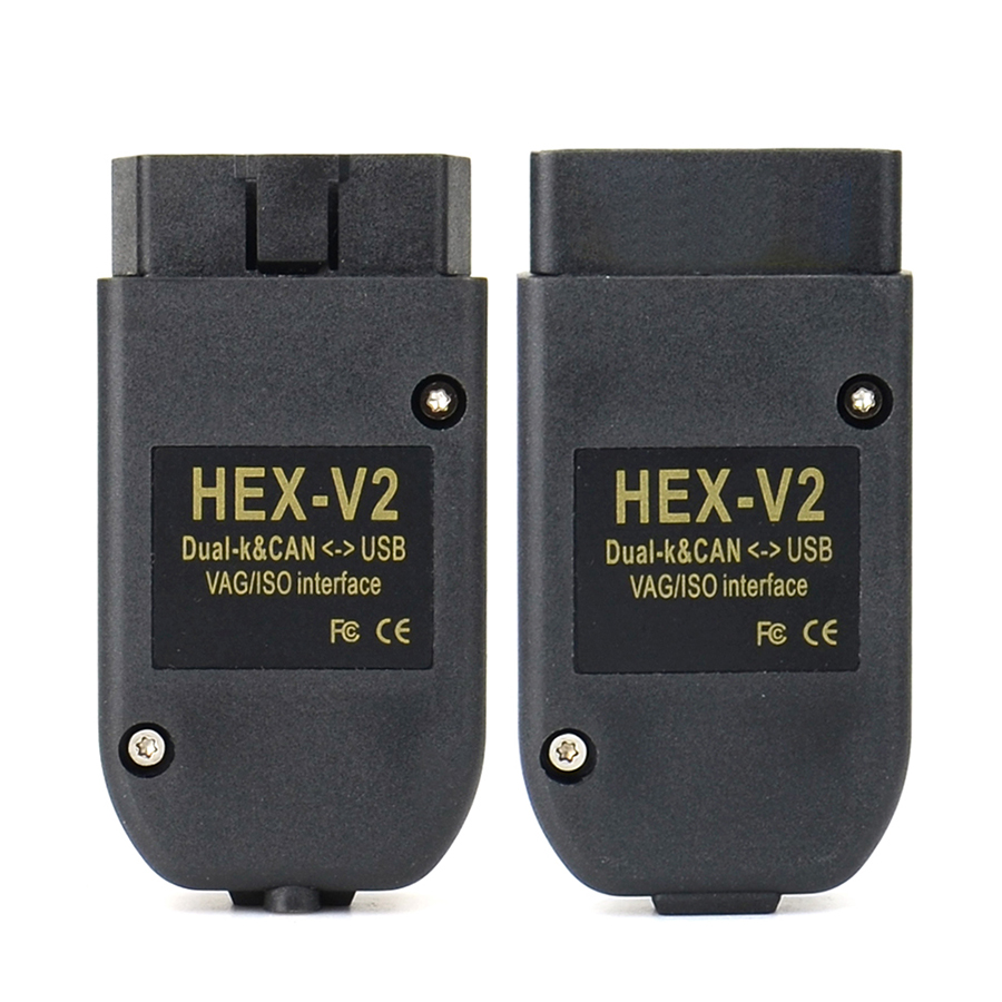 V22.9.0 VAG COM VCDS HEX V2 Intelligent Dual-K & CAN USB Interface for VW AUDI Skoda Seat
