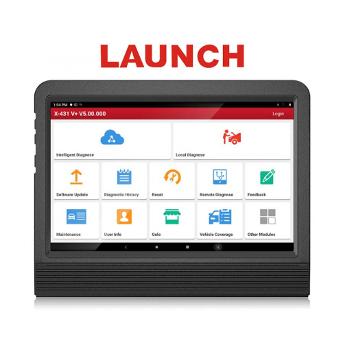 Launch X431 V+ Wifi/Bluetooth 10.1inch Tablet Diagnostic Tool Global Version Two Years Free Update Online