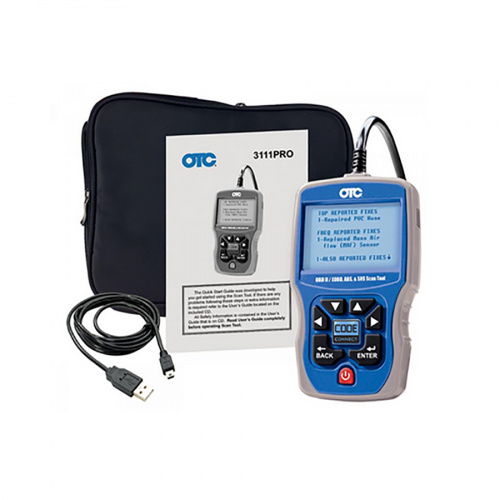 OTC 3111 PRO Trilingual Scan Tool OBD II Code Reader, CAN, ABS & Airbag