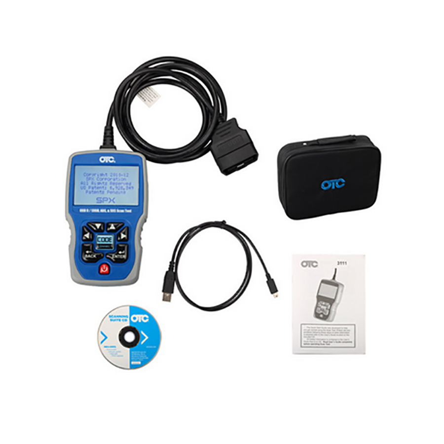 OTC 3111 PRO Trilingual Scan Tool OBD II Code Reader, CAN, ABS & Airbag