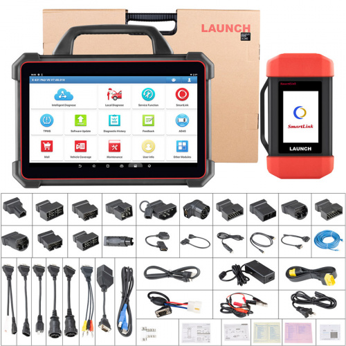 Launch X431 PAD VII PAD 7 Full System Diagnostic Tool with X-PROG3 Immobilizer & Key Programmer Supports All Keys Lost