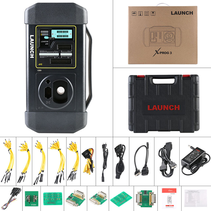 Launch X431 PAD VII PAD 7 Full System Diagnostic Tool with X-PROG3