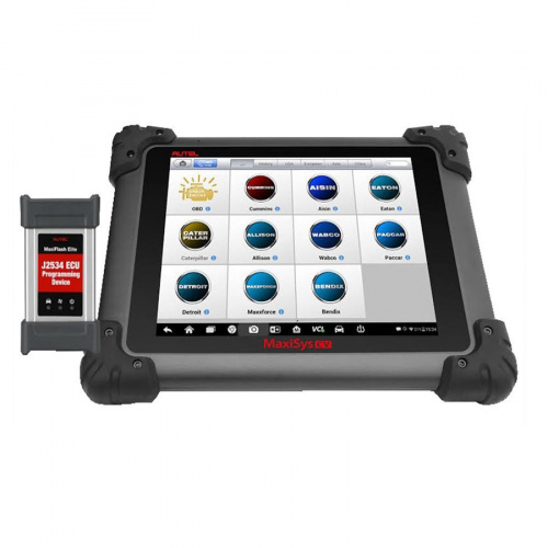 Autel Maxisys MS908CV Automotive Diagnostic Scanner Scan Tool Specialized for Heavy Duty with J2534 ECU Coding & Programming