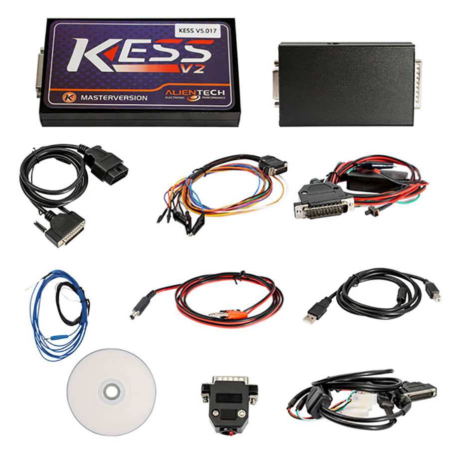 Kess V2 5.017 OBD2 ECU Programming Tool Kess V5.017 OBD2 KTAG Kit For Cars  Trucks Tractors Programmer Programming Tools