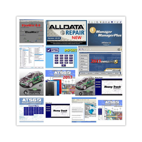 ALL Auto repair software including ALLDATA/Mitchell/Autodata/ WorkShop Vivid/ELSA etc in 1000G HDD