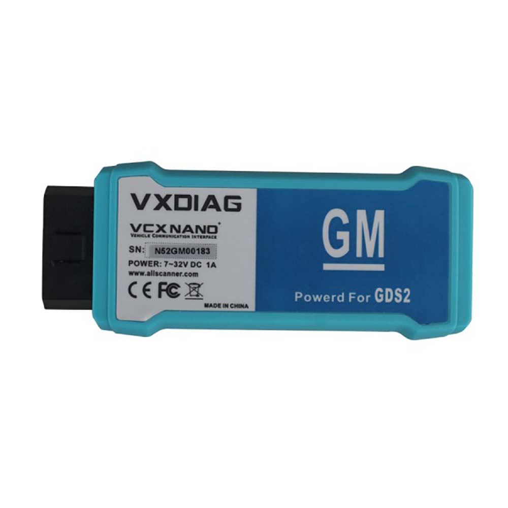 VXDIAG VCX NANO Multiple GDS2 And TIS2WEB Diagnostic/Programming System For GM/Opel WIFI Version