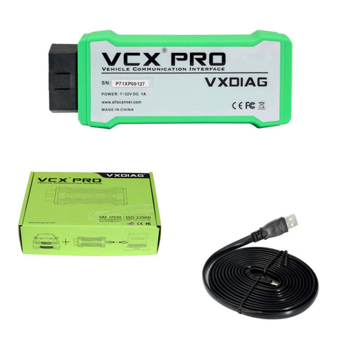 VXDIAG VCX NANO Pro Auto OBD2 Diagnostic Tool For GM/ FORD/ MAZDA/ VW/ HONDA/ VOLVO/ TOYOTA/ JLR 7-In-1