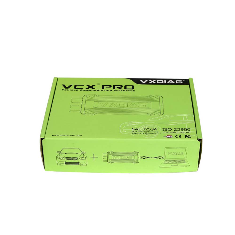 VXDIAG VCX NANO Pro Auto OBD2 Diagnostic Tool For GM/FORD/MAZDA/VW/HONDA/VOLVO/TOYOTA/JLR 7-In-1