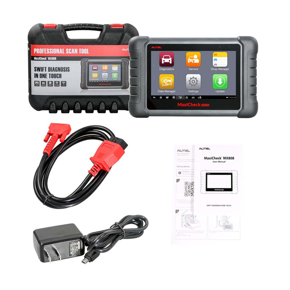 Autel MaxiCheck MX808 All Systems And Service Tablet Automotive Diagnostic Scan Tool Update Online