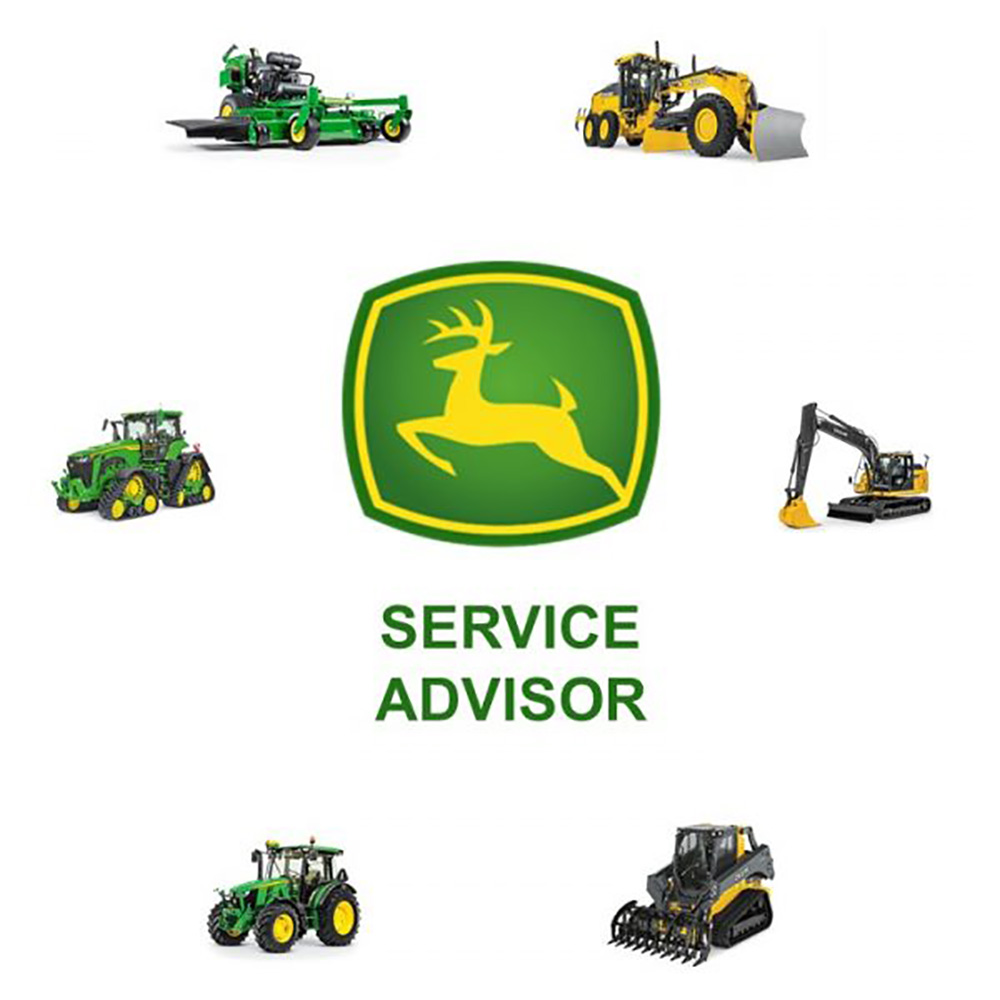 John Deere Service ADVISOR 5.3 AG Agricultural + 5.3 CF Construction & Forestry Diagnostic Software