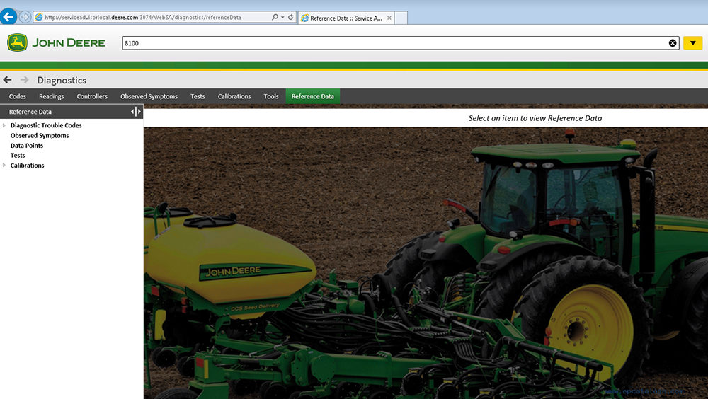 John Deere Service ADVISOR 5.3 AG Agricultural + 5.3 CF Construction & Forestry Diagnostic Software