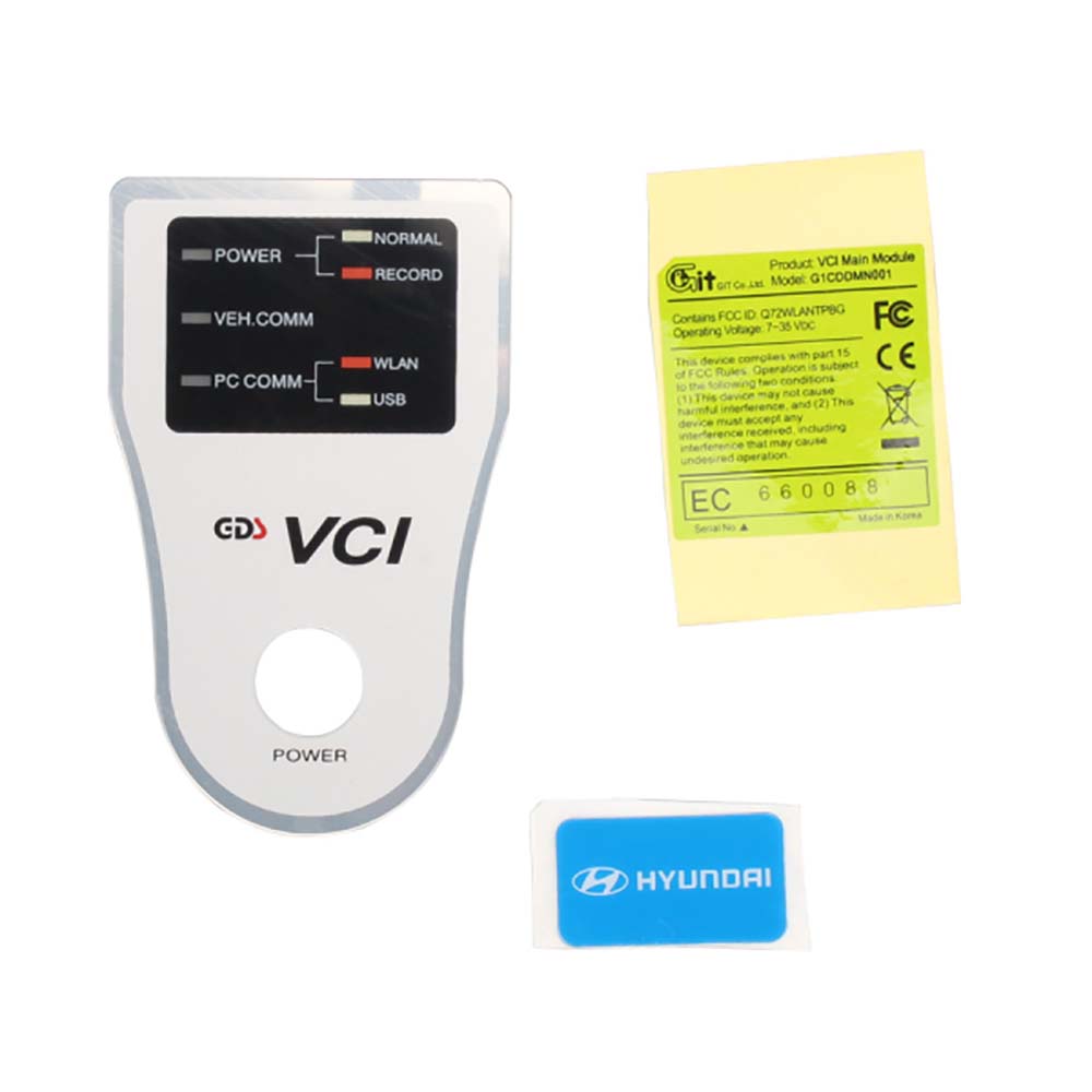 GDS VCI Scan Tool Kia & Hyundai Diagnostic Tool Firmware V2.24 Hyundai Software V19 Kia Software V12