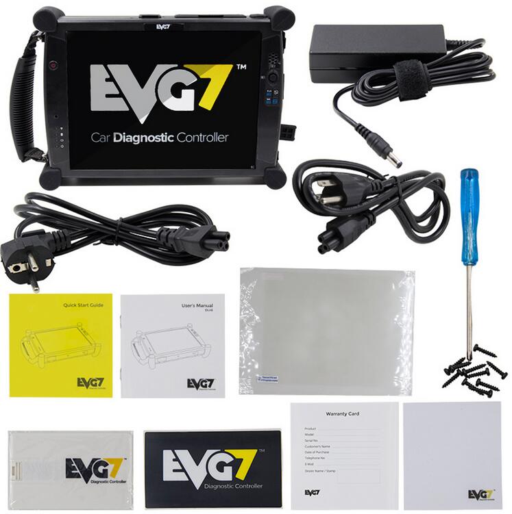 V2022.09 Mercedes BEZN C6 MB SD Connect C6 DoIP Xentry Diagnosis VCI Plus EVG7 Tablet PC Ready to Use