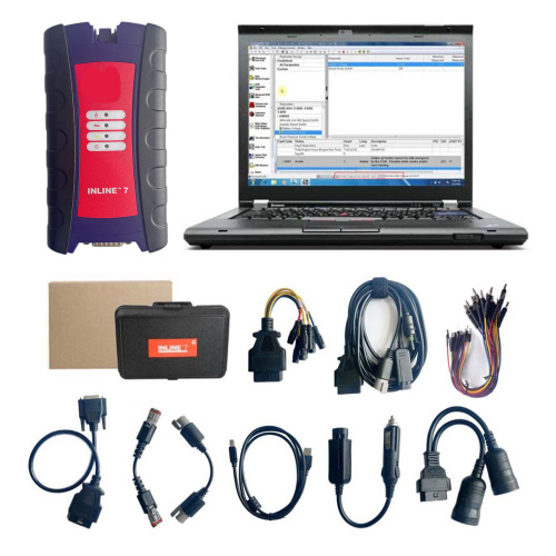 Cummins INLINE 7 Data Link Adapter Cummins Truck Diagnostic Tool Heavy Duty Scanner with Insite 8.7 Software