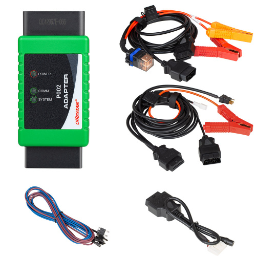 OBDSTAR P002 Adapter Full Package with TOYOTA 8A Cable + Ford All Key Lost Bypass Alarm Cable Work with X300 DP Plus X300 Pro4