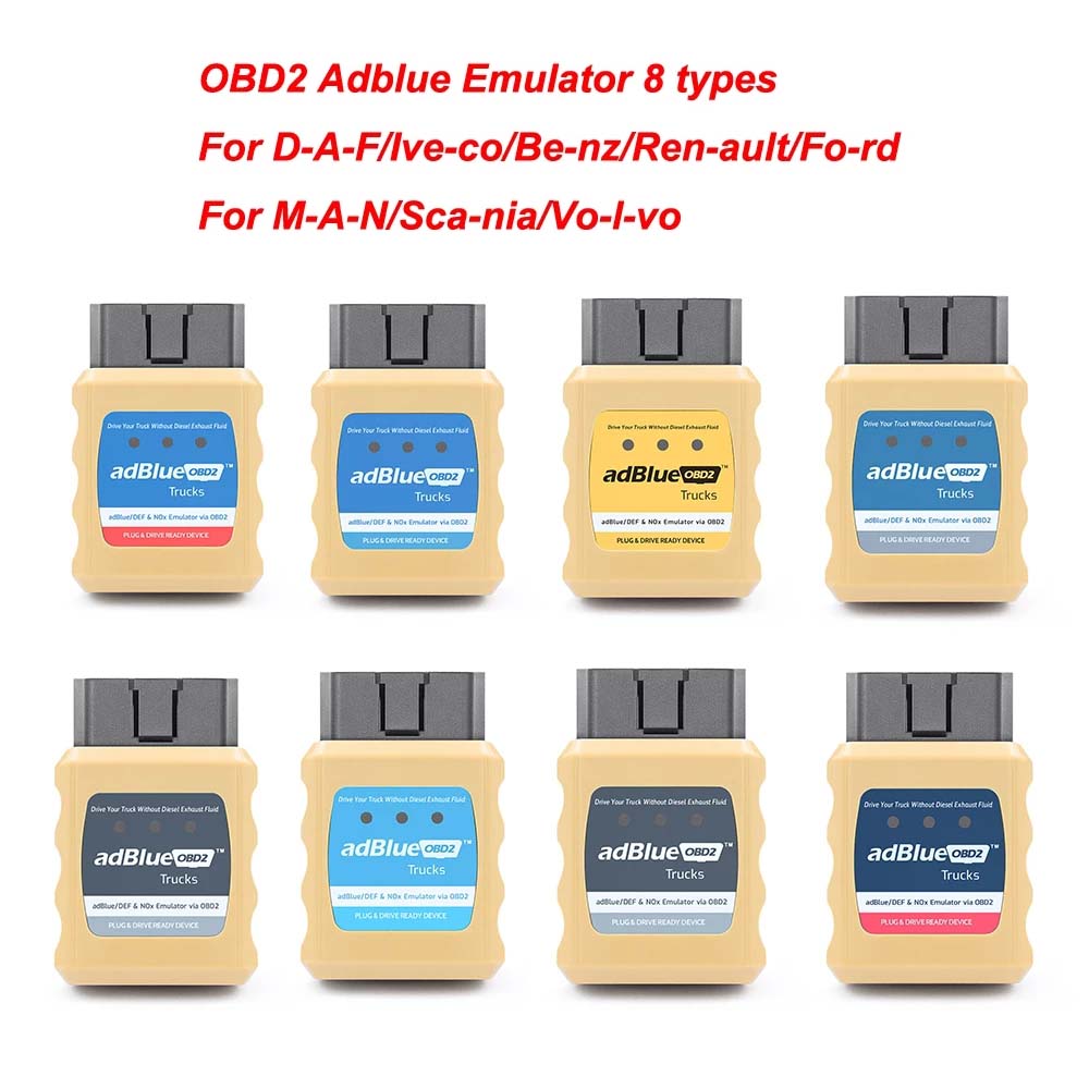 AdblueOBD2 for BENZ / IVECO /MAN /RENAULT /FORD /VOLVO /SCANIA /DAF Trucks Adblue Emulator