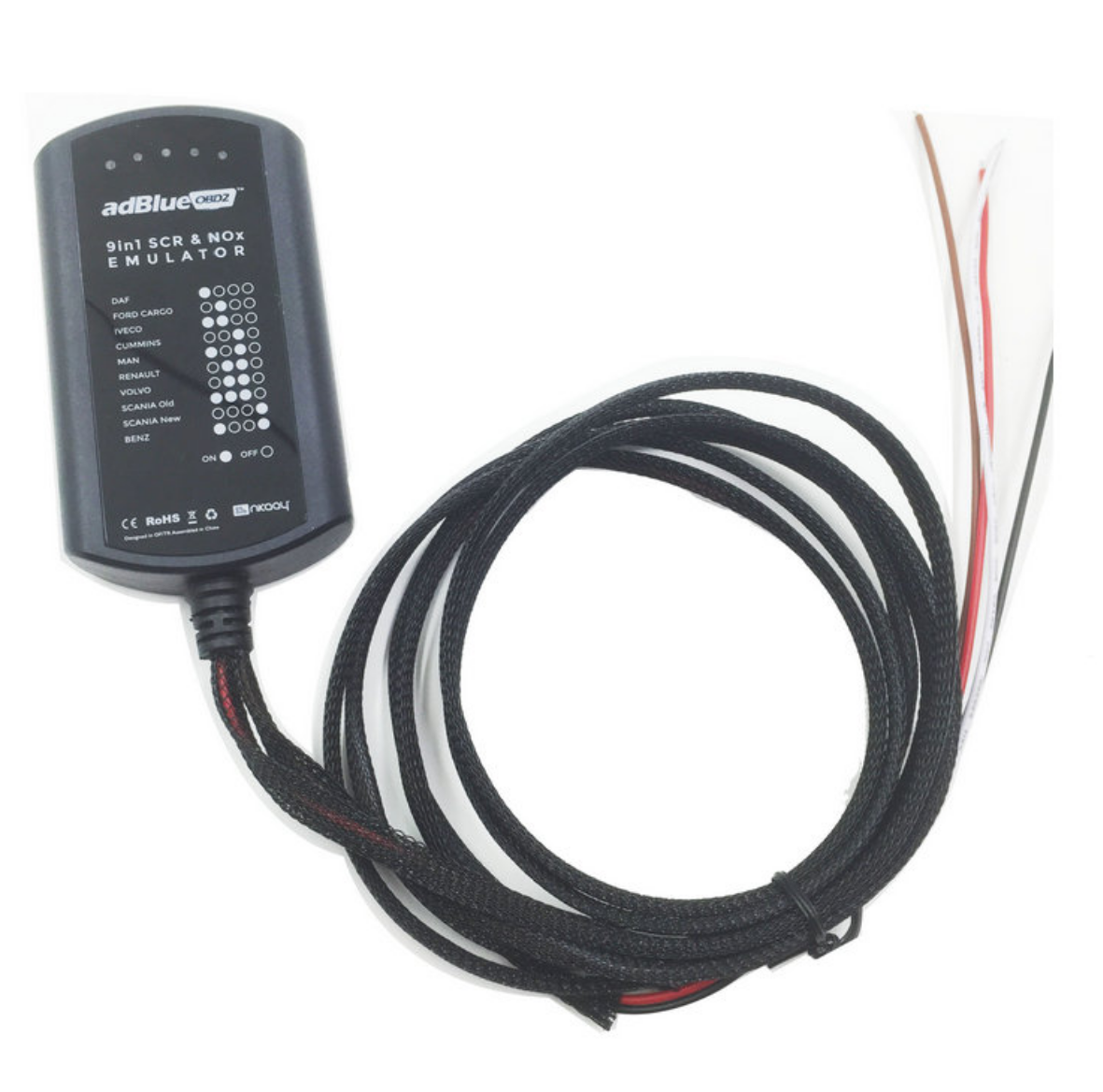 Universal Adblue Emulator 9in1 For Mercedes Volvo Renault Ford MAN Scania Iveco DAF And Cummins