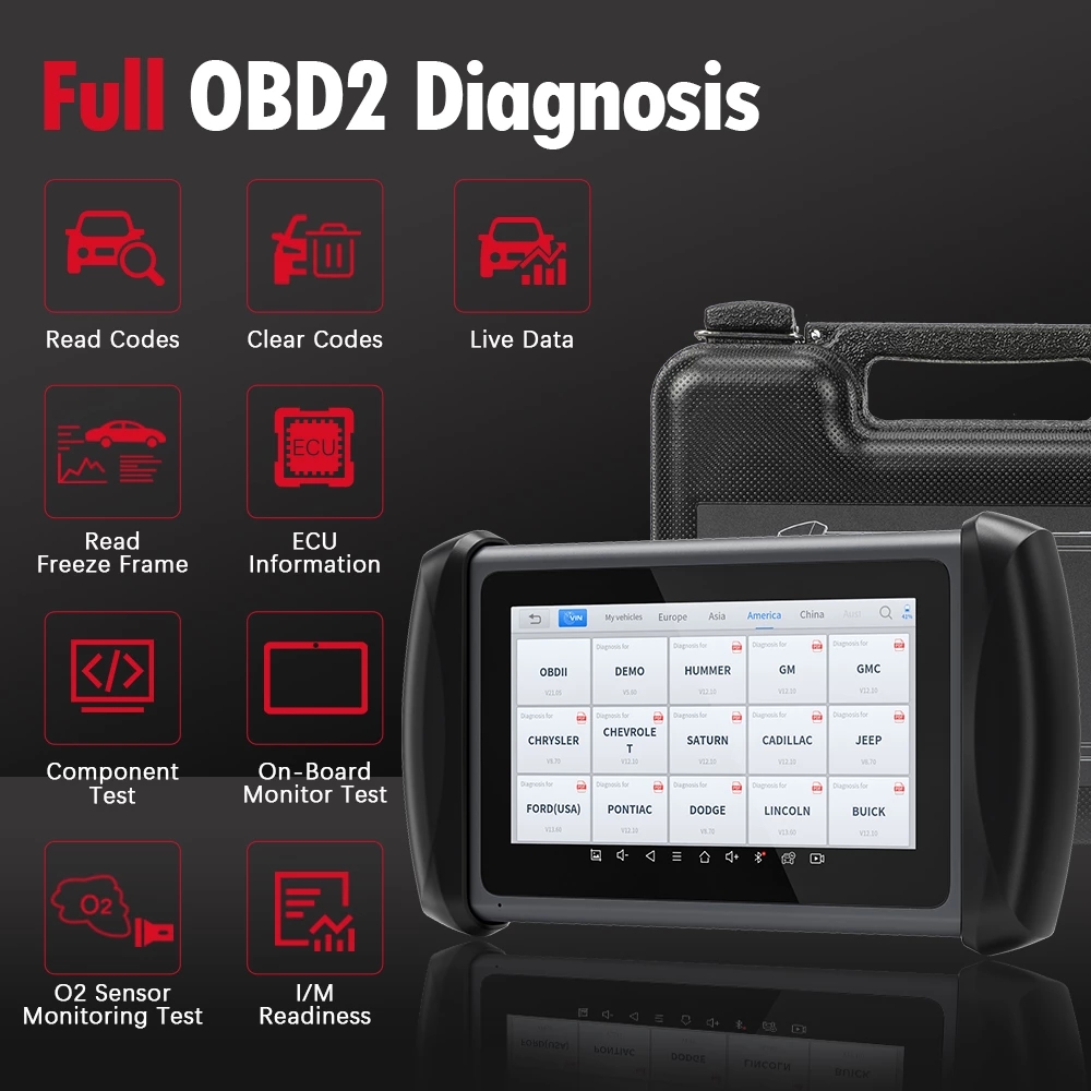 XTool IP616 Automotive Diagnostic Tool With Key Programming Function 31+ Service Functions