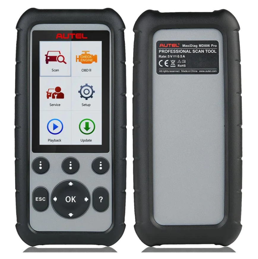 Autel MaxiDiag MD806 Pro OBD2 Scanner Full System Car OBD2 Diagnostic Tool Update Online