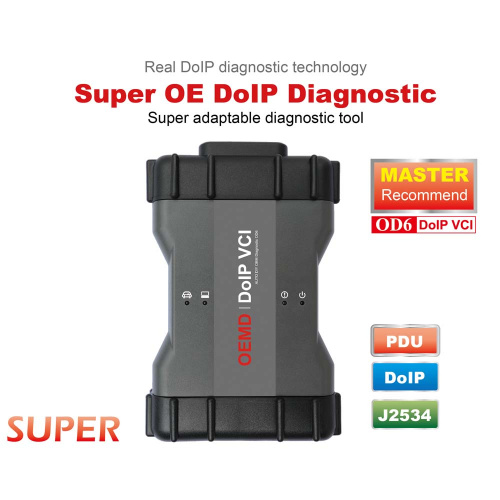 OD6 DoIP VCI Multiple in one J2534/DoIP OE diagnostic tool for Jaguar,rover,BENZ,BMW,VW,HONDA,TOYOTA