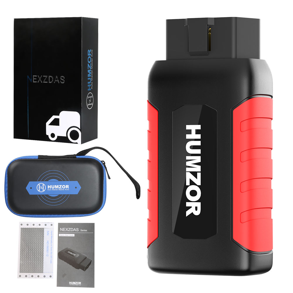 Humzor NexzDAS ND606 Diagnostic Tool Support Special Functions Key Programming for Both Cars and Heavy Duty Trucks