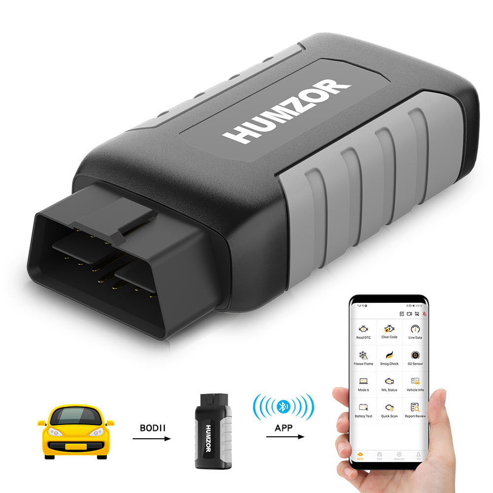 Humzor NexzDAS ND106 Bluetooth Special Functions Resetting Tool work on Android & IOS for ABS, TPMS, Oil Reset, DPF
