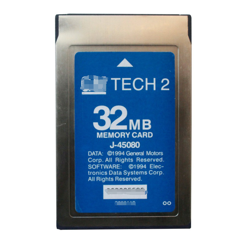 Tech 2 32MB PCMCIA Memory CARD with Different Software for GM/OPEL/SAAB/ISUZU/SUZUKI/Holden Export/Australia Holden