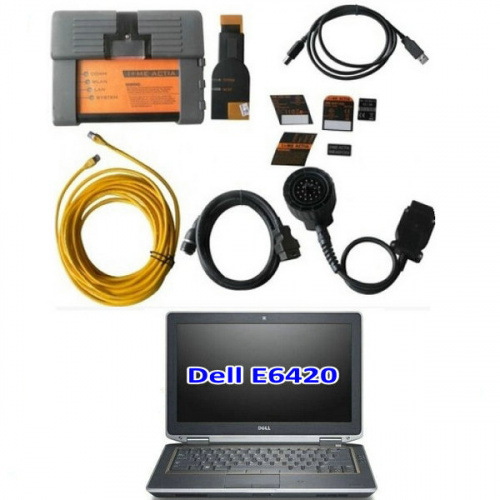 BMW ICOM A2 With V2024.10 Engineers Software BMW Diagnostic Tool Plus DELL E6420 8GB Laptop