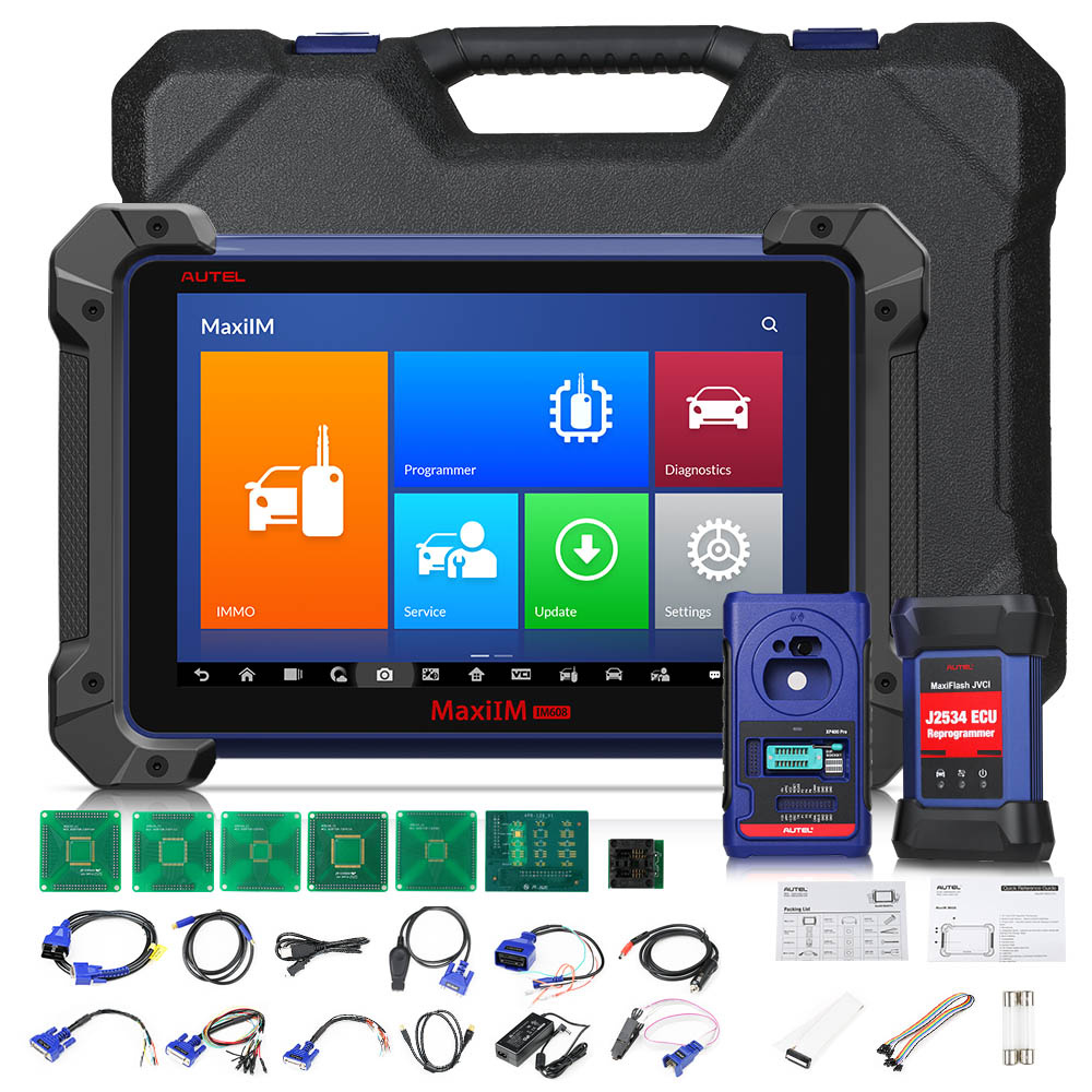 Autel MaxiIM IM608 PRO KPA Auto Key Programmer & Diagnostic Tool with XP400 Pro IMKPA Accessories for Renew & Unlock