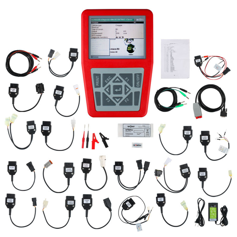 IQ4bike Precise Diagnostics For Motorcycles IQ4bike Motor Scanner