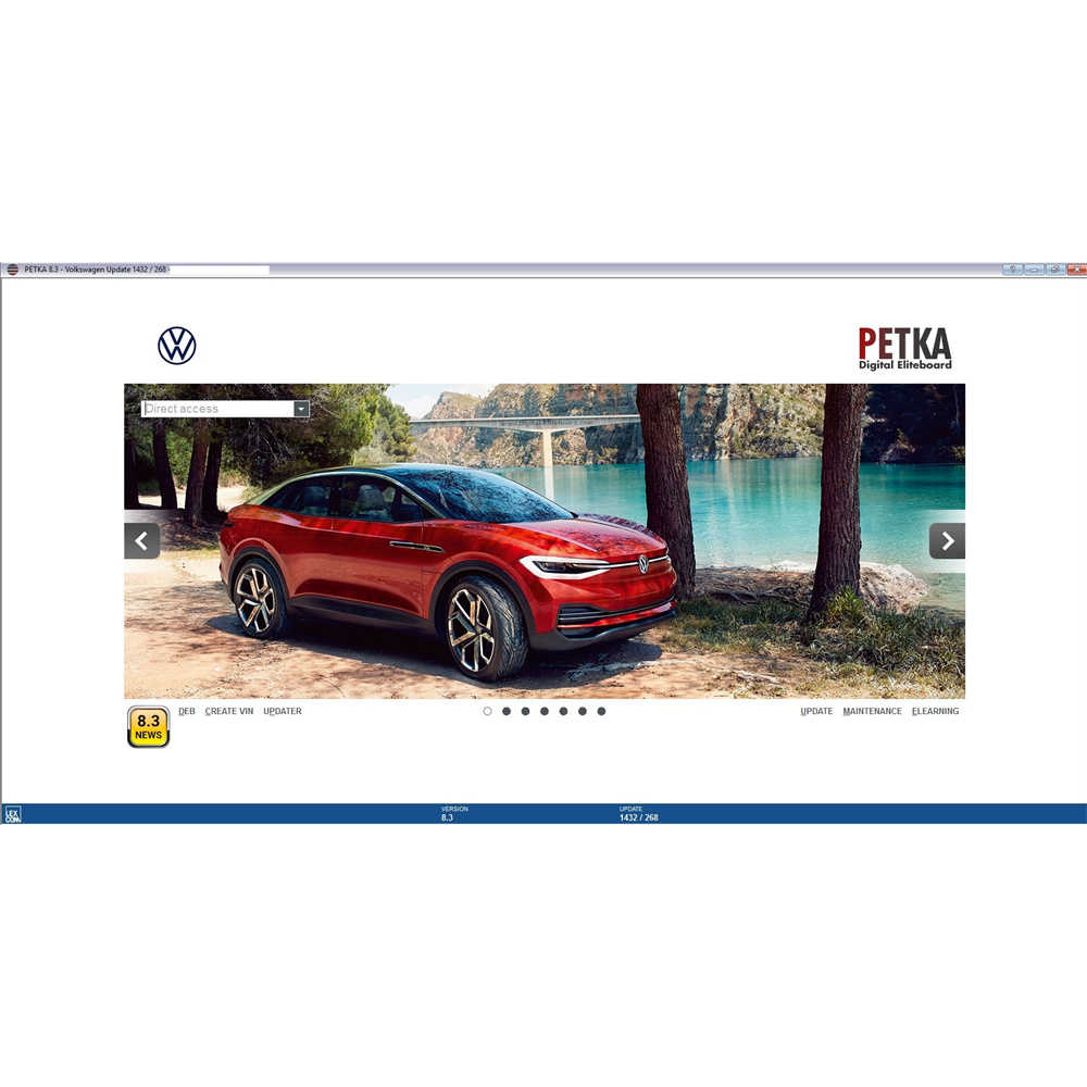 2024 PETKA 8.3 Spare Parts Lookup Software For Audi Porsche VW