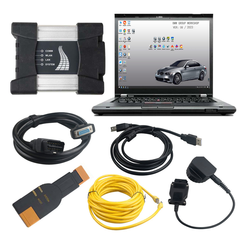 V2023.09 BMW ICOM NEXT A+B+C Diagnostic Tool With Engineers Software Plus Lenovo T430 I5 8G Laptop