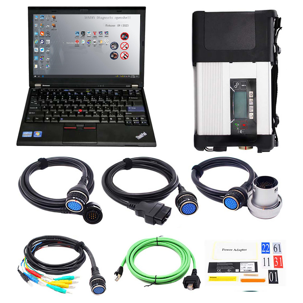 MB SD Connect C5 Plus MB Star Diagnostic Tool Support DOIP Plus Lenovo X230 Laptop with V2025.03 Engineering software