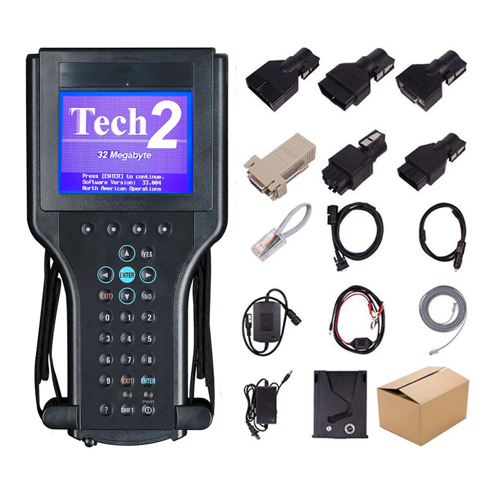 Tech2 Scanner for GM Diagnostic Tool Tech 2 ​with CANdi & TIS2000 For GM/SAAB/OPEL/SUZUKI/ISUZU/Holden