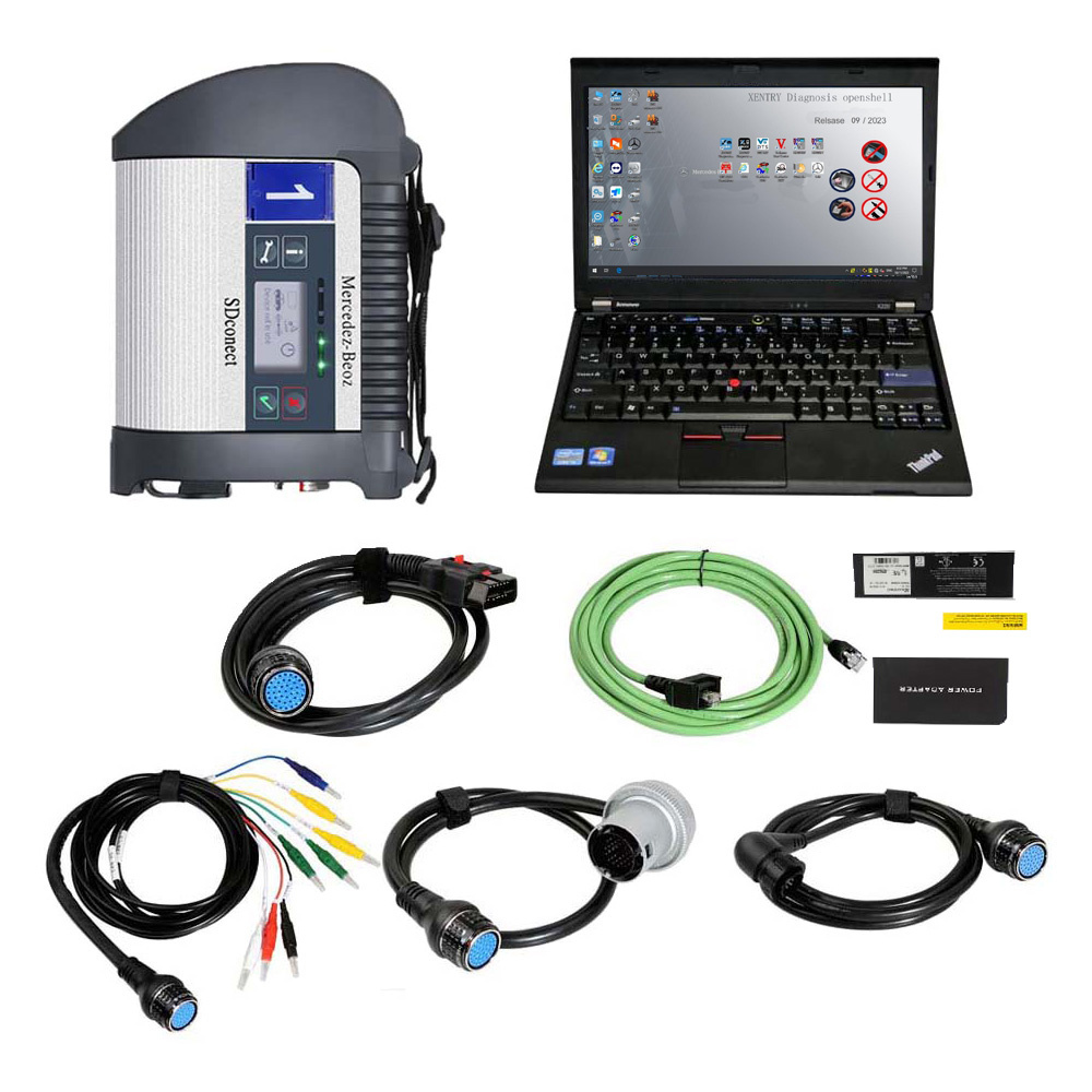 V2025.03 MB SD Connect C4 PLUS Star Diagnosis Support DOIP Plus Lenovo X230 Laptop With Vediamo & DTS Engineering Softawre
