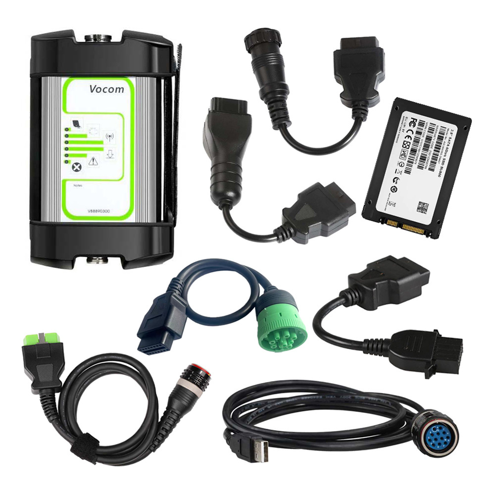 For Volvo 88890300 Vocom Interface PTT 2.8.150 (2022.10) For Volvo/Renault/UD/Mack Truck Diagnose