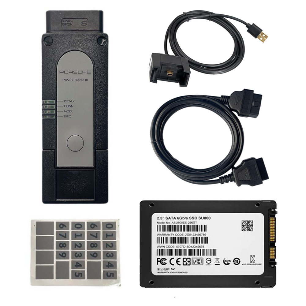 High Quality Porsche Piwis 3 PT3G-VCI V44.800.022+ V38.250 Diagnostic Scan Tool PIWIS III Tester