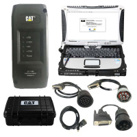 Best Quality 2024A/2019C CAT Caterpillar ET 3 Diagnostic Adapter III CAT Truck Diagnostic Tool PLUS Panasonic CF19 Laptop