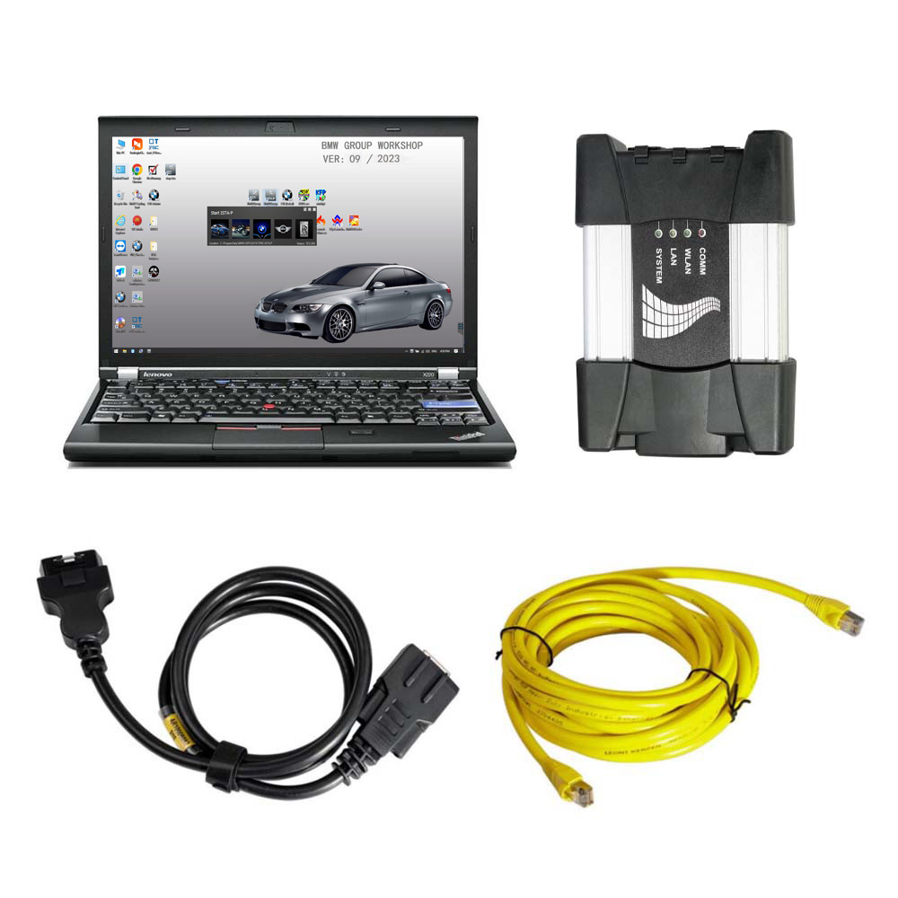 V2023.09 BMW ICOM NEXT ICOM A3 BMW Diagnostic Tool Plus Lenovo X220 I5 8G ​Laptop With Engineers Software