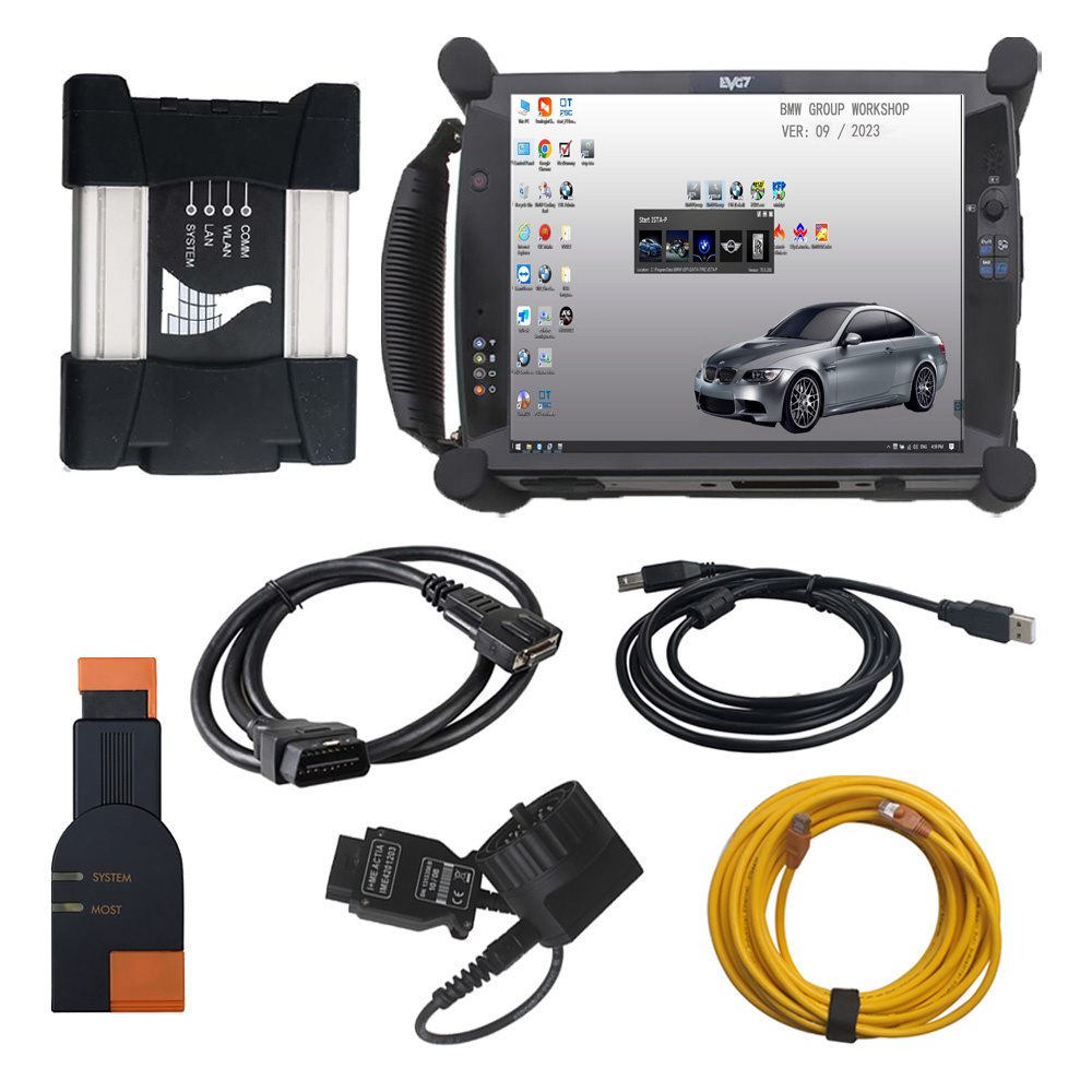 BMW ICOM NEXT A + B + C with 2025.03V Software Plus EVG7 8GB Diagnostic Controller Tablet PC