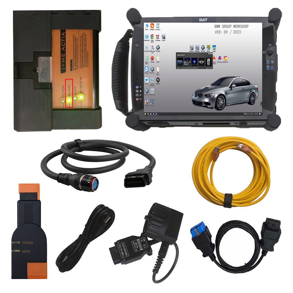 V2023.09 BMW ICOM A2+B+C BMW Diagnostic Programming Tool Plus EVG7 Tablet PC Ready to Use